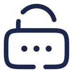 Lock Password Unlocked SVG Icon